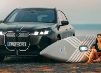 Электрический SUP-борд от BMW: революция водной мобильности в стиле высоких технологий