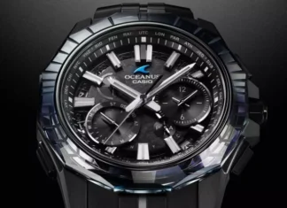 Casio представила элитные часы Oceanus Manta с уникальной обработкой сапфирового стекла