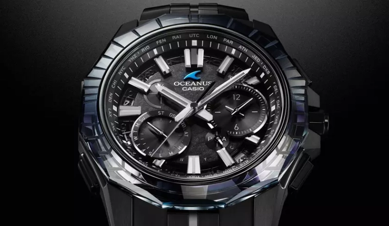 Элегантность в Темноте: Представлены Casio Oceanus Manta Calm Night