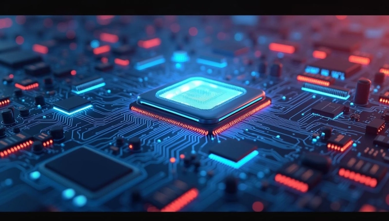 Внутренний Мир Технологий: Иллюстрации Чипов в Разрезе