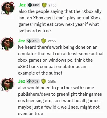 Инсайдер: Microsoft разрабатывает собственный эмулятор для запуска игр с Xbox на PC и портативных устройствах