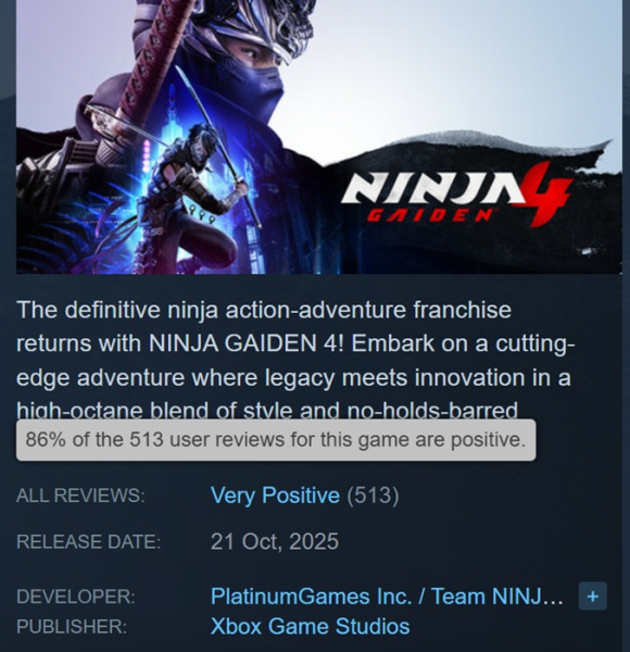 Критики и геймеры довольны Ninja Gaiden 4 — PlatinumGames вновь порадовала крутой боевой системой