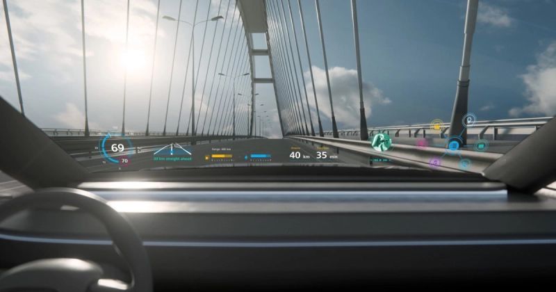 Новые технологии на дороге: голограммы на лобовом стекле автомобилей