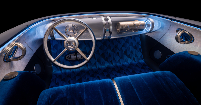 Mercedes Vision Iconic обратился к прошлому Mercedes-Benz, чтобы определить его будущее