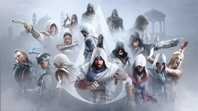 Величие ассасинов: Коллаж героев каждой части Assassin&#39;s Creed