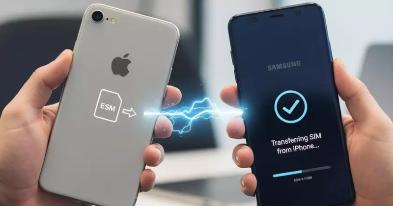 Изучаем переход на Galaxy: eSIM с iPhone