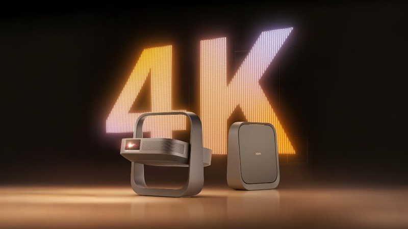 Представлен Xgimi Z9X: ультратонкий 4K-проектор с шарнирной конструкцией и оптическим зумом