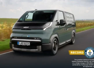 Электрический рекордсмен: Kia PV5 Cargo установил новый мировой рубеж дальности с полной загрузкой