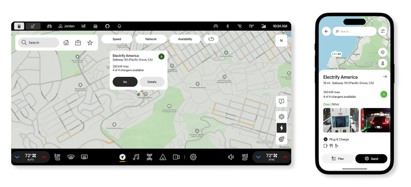 В электромобилях Rivian появится функция автоматической оплаты Plug & Charge