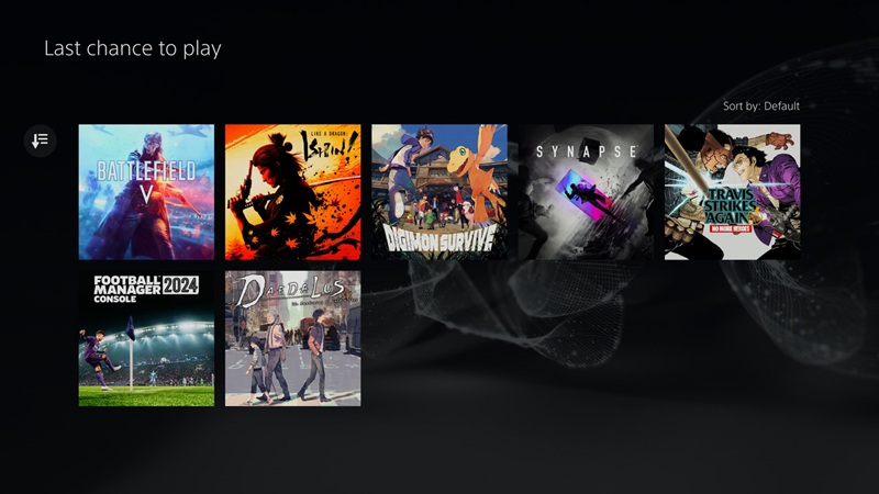 В ноябре каталог PlayStation Plus Extra и Premium покинут семь игр, включая Battlefield V и Like a Dragon: Ishin