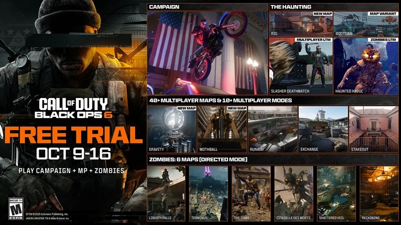 Весь контент Call of Duty: Black Ops 6 на неделю станет бесплатным: Activision отчаянно пытается отвлечь геймеров от Battlefield 6