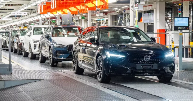 Завершение производства: Финальный выпущенный Volvo S90 в Гётеборге
