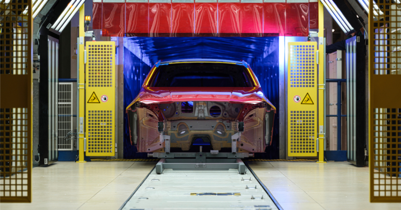 Сушильная камера окрасочного цеха BMW Group Plant Leipzig