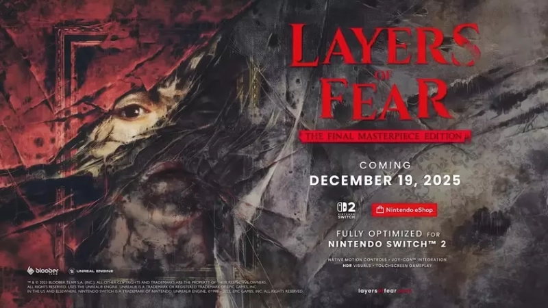Первый взгляд на обновленный Layers of Fear для Switch 2: окунитесь в мир страха
