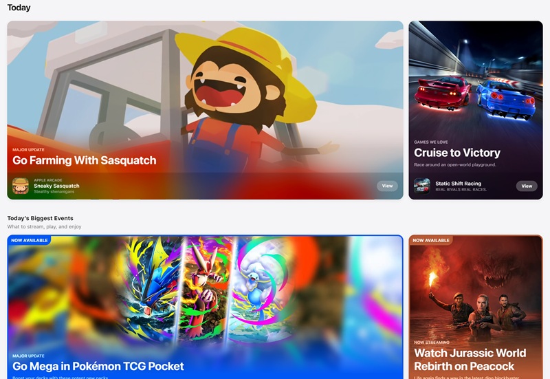 Интерфейс нового App Store