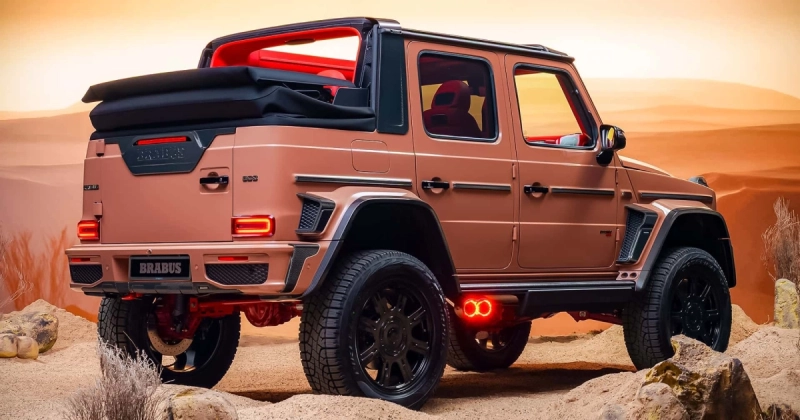 Meet the Brabus XL 800 Cabrio: The Epitome of Speed and Style