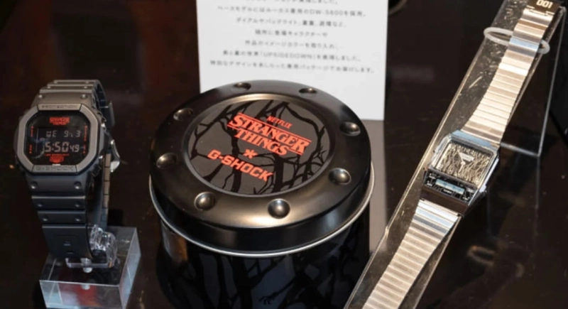 Часы из Другого мира: Дебют модели Casio x Stranger Things