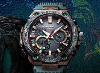 Японские мастера Casio представили эксклюзивные часы G-SHOCK в стиле самурайской традиции