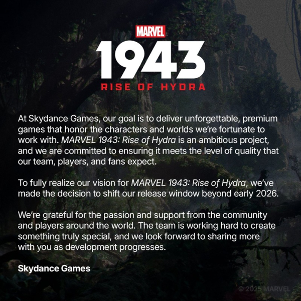 Детали разработки Marvel 1943: Rise of Hydra