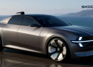 Легенда возрождается: Škoda представила футуристичный концепт классического седана 100