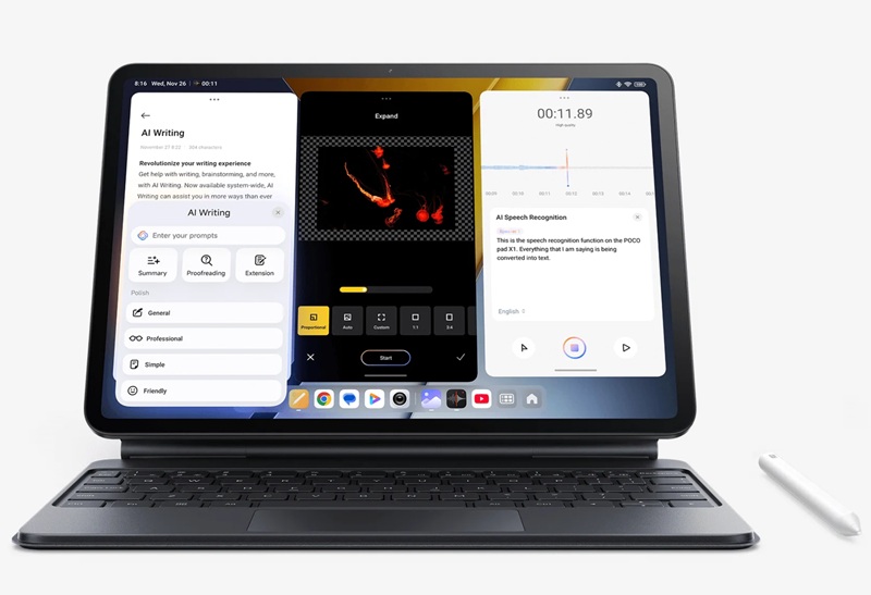 Poco Pad X1 - инновационный планшет среднего класса