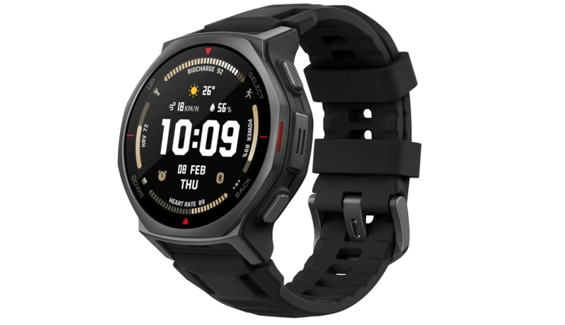 Unveiling the Strength of Amazfit T-Rex 3 Pro's Tactical Black Design