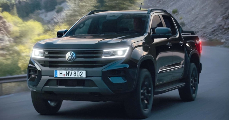 Volkswagen Amarok Dark Label – новый король корпоративного стиля
