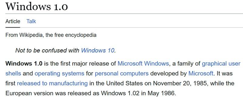 Windows исполнилось сорок лет!