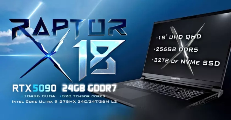 Ноутбук Eurocom Raptor X18