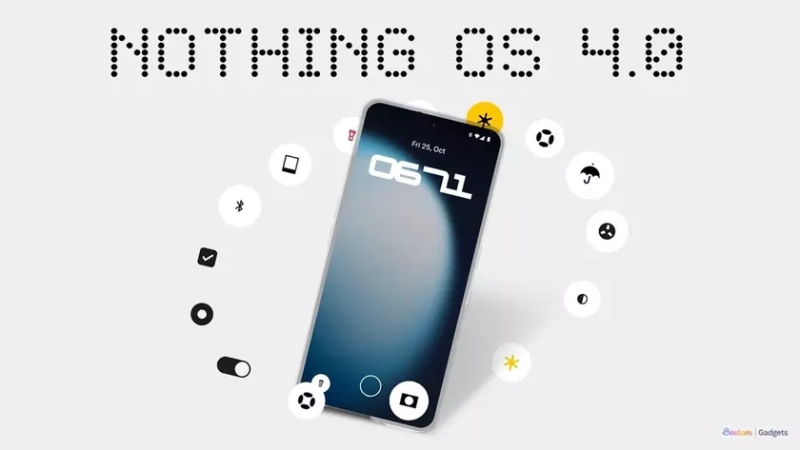 Nothing OS 4.0 для бюджетных смартфонов
