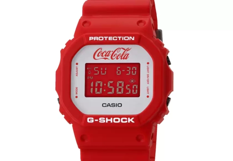 Коллаборация Casio и Coca-Cola: несокрушимый вкус G-Shock в ярком красном издании