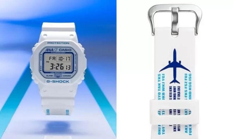 Встреча двух миров: Casio представляет часы в сотрудничестве с All Nippon Airways