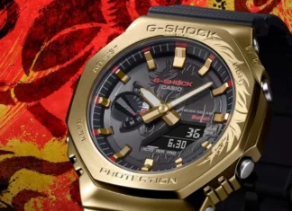 G-Shock представил часы с элементами роскоши: золотой конь на культовой модели