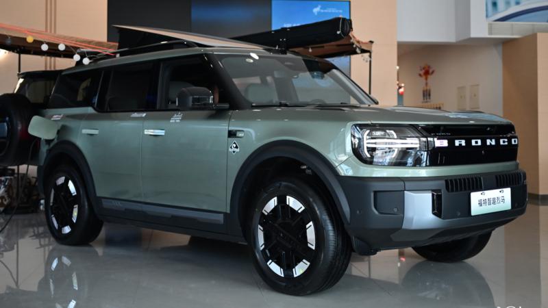 Электрический Ford Bronco встал на конвейер в Китае