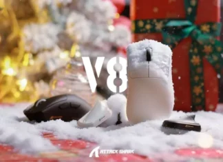 Attack Shark V8: Геймерская мышь, которая изменит представление о легкости и производительности