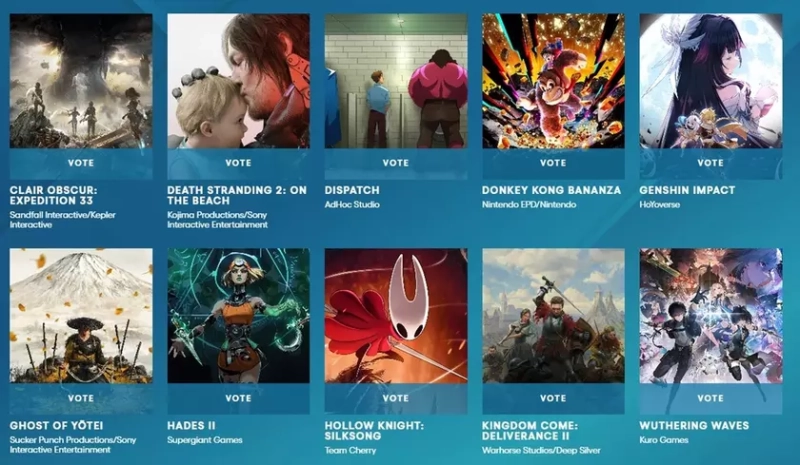 Выбор геймеров: номинанты второго этапа «Голоса игроков»