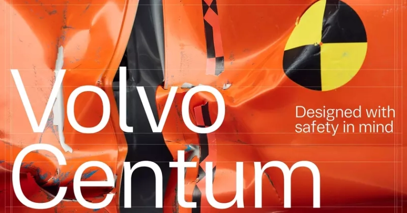 Шрифт будущего? Volvo запускает Centum для любителей инноваций