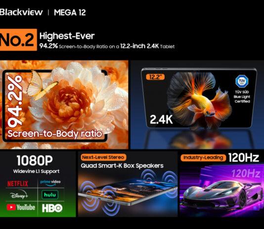 Blackview MEGA 12: Защищенный планшет будущего с искусственным интеллектом и суперавтономностью