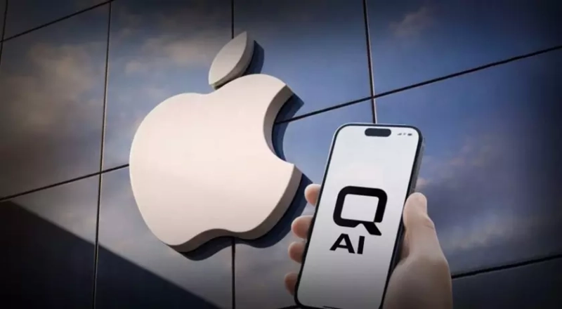 Дизайн логотипов в технологическом мире: Apple против Q.ai