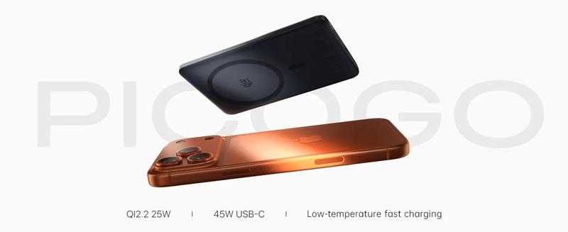 Baseus представила ультратонкий магнитный пауэрбанк PicoGo AM52 Qi2.2 Slim