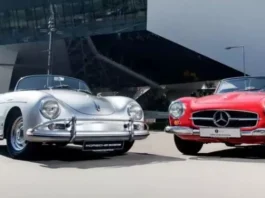 Автомобильные титаны: Porsche и BMW устроили теплый праздник Mercedes-Benz к 140-летию