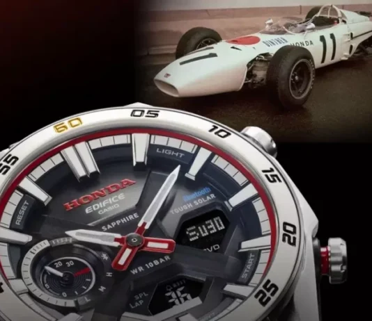 Скорость времени: Casio выпустит лимитированные часы в честь исторической победы Honda в Формуле-1