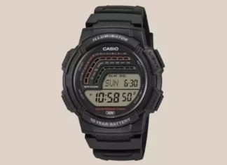 Casio WS1800: Ретро-часы будущего с 10-летней автономностью