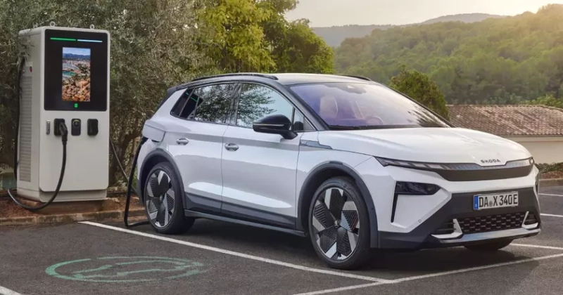 Как заряжается Škoda Elroq First Edition: Первый контакт