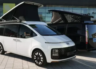 Hyundai раскрыла концепт электрического кемпера Staria: путешествия будущего