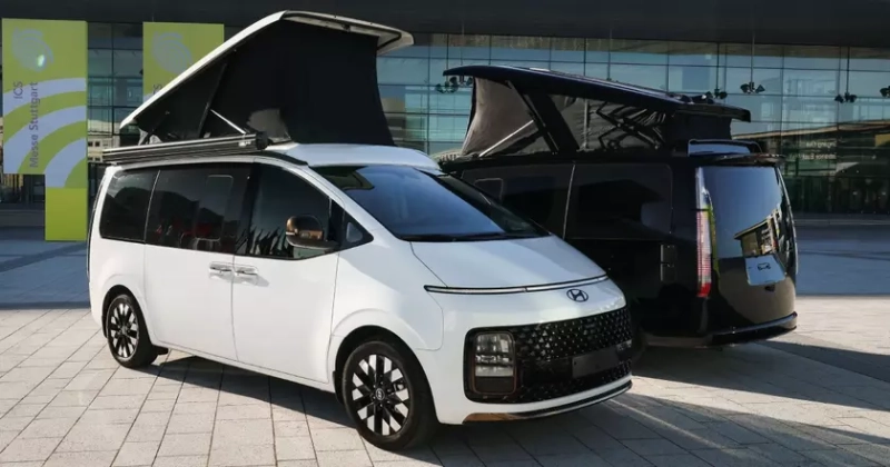 Hyundai Elevates Road Trips with the Cutting-Edge Staria Camper Concept