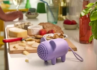 IKEA анонсировала необычную Bluetooth-колонку в форме фиолетовой мыши для детей