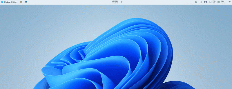 Демонстрация новой панели управления