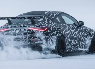 Mercedes-AMG раскрывает детали экстремального купе Mythos: 650 сил на льду
