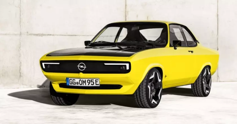 Opel Manta GSe Unveiled: Classic Design Meets Electric Innovation